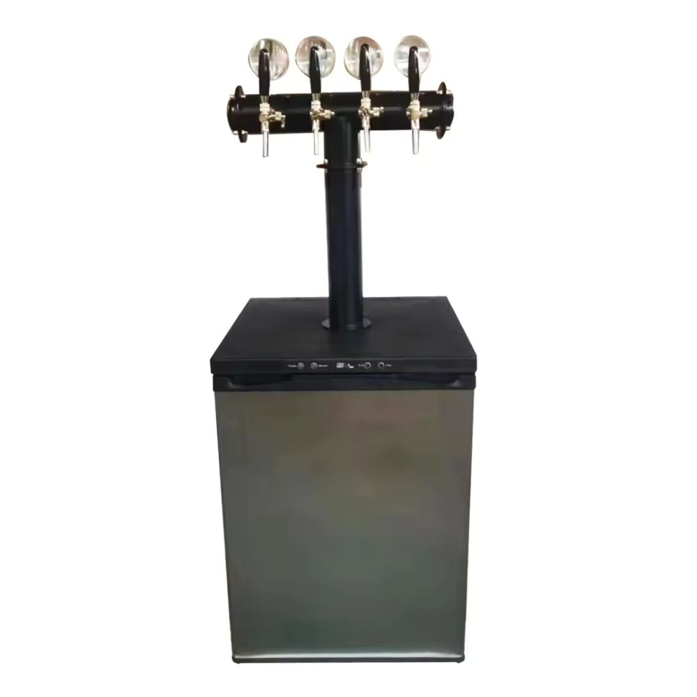 Serving your favorite brews has never been easier with the 24" Multi Tap Kegerator with Digital Display. 